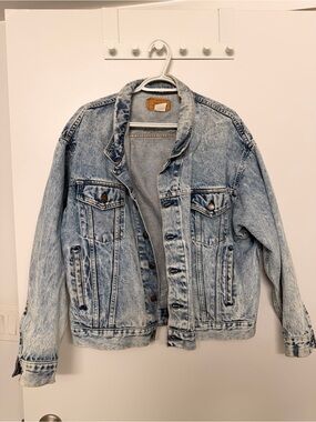 Vintage Levi's Acid Wash Denim Jacket